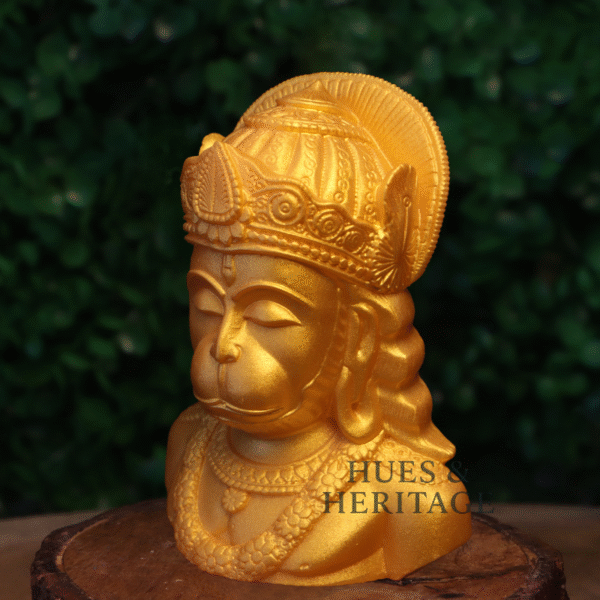 Hanuman Bust – The Embodiment of Strength and Devotion - Image 3