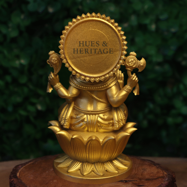 Lotus Seated Vinayagar – The Four-Armed Remover of Obstacles - Image 4