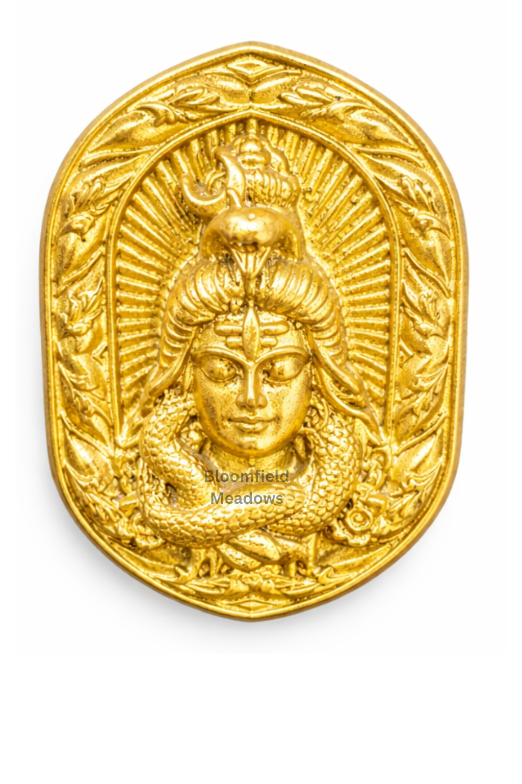 Golden Shiva Fridge Magnet